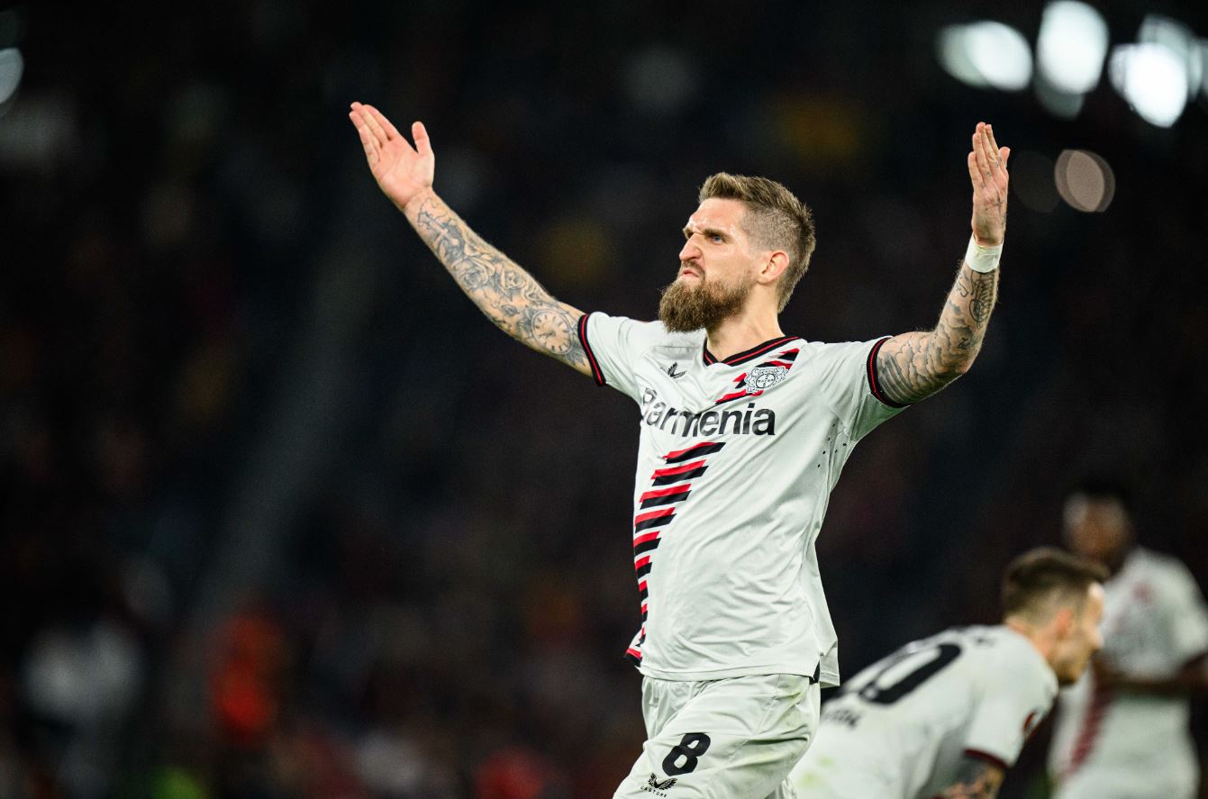 Andrich marcou o segundo do Leverkusen