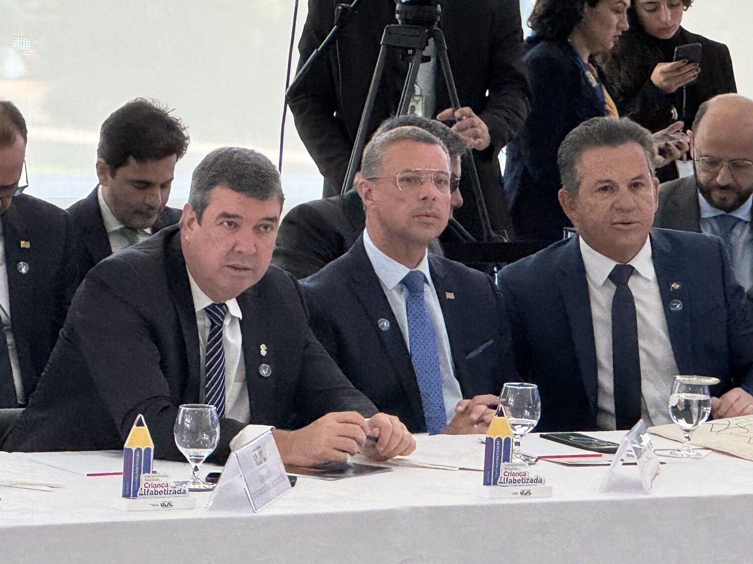 Riedel reiterou o empenho com meta de alcançar até 2030, o índice de 80% das crianças alfabetizadas na idade certa