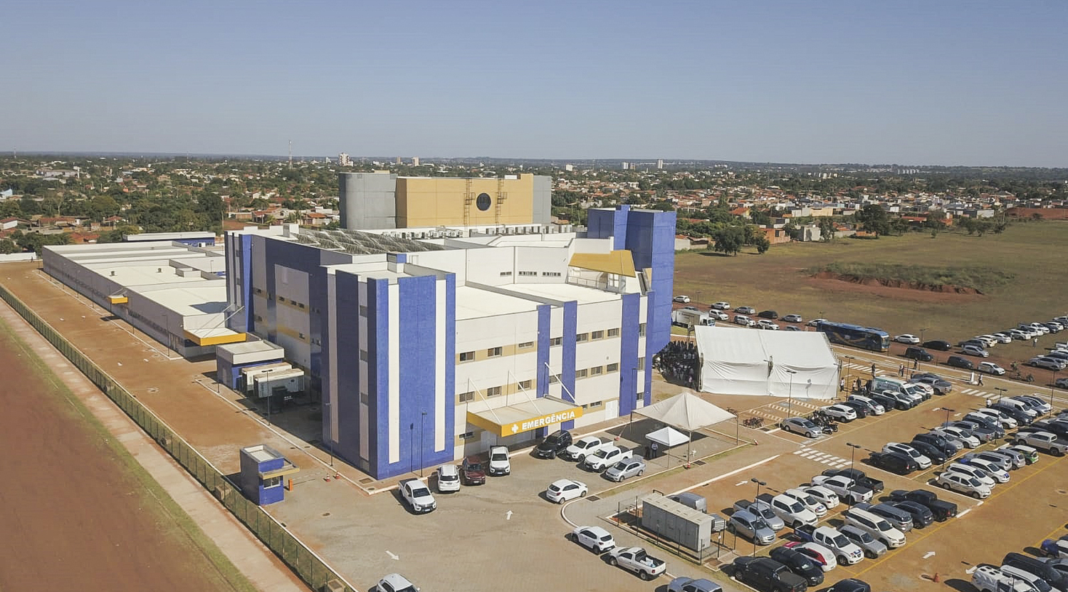 Hospital Regional de Três Lagoas (Foto: Chico Ribeiro)