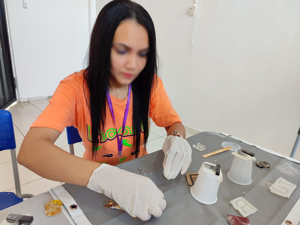 Maricleia vê no curso oportunidade de recomeçar