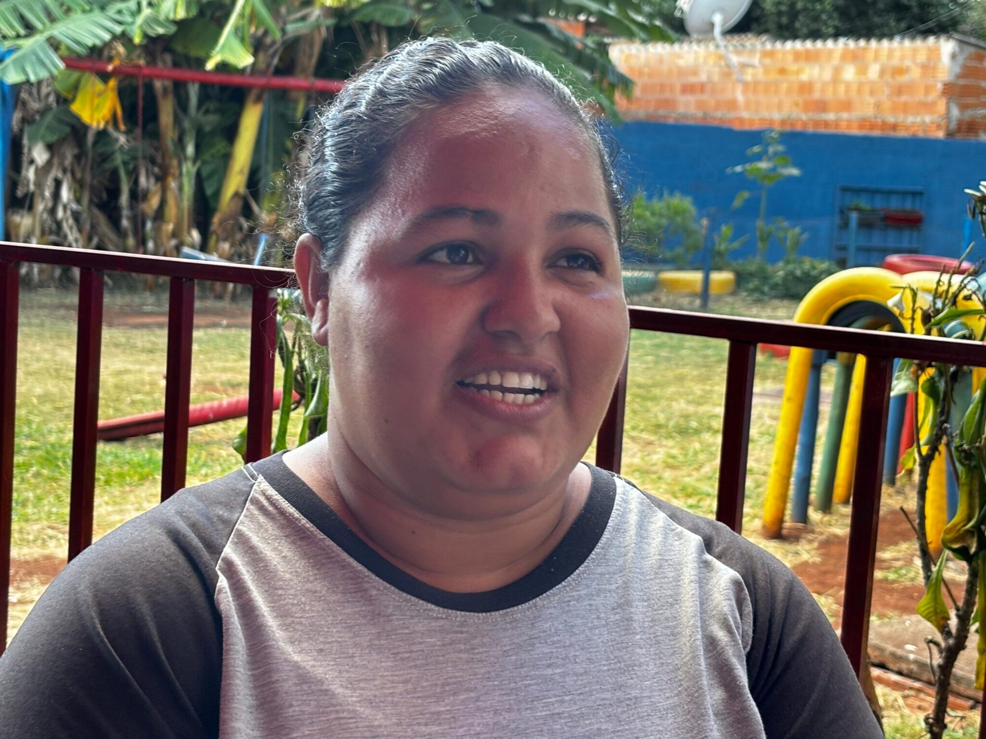 Pamela Maciel, estudante de pedagogia