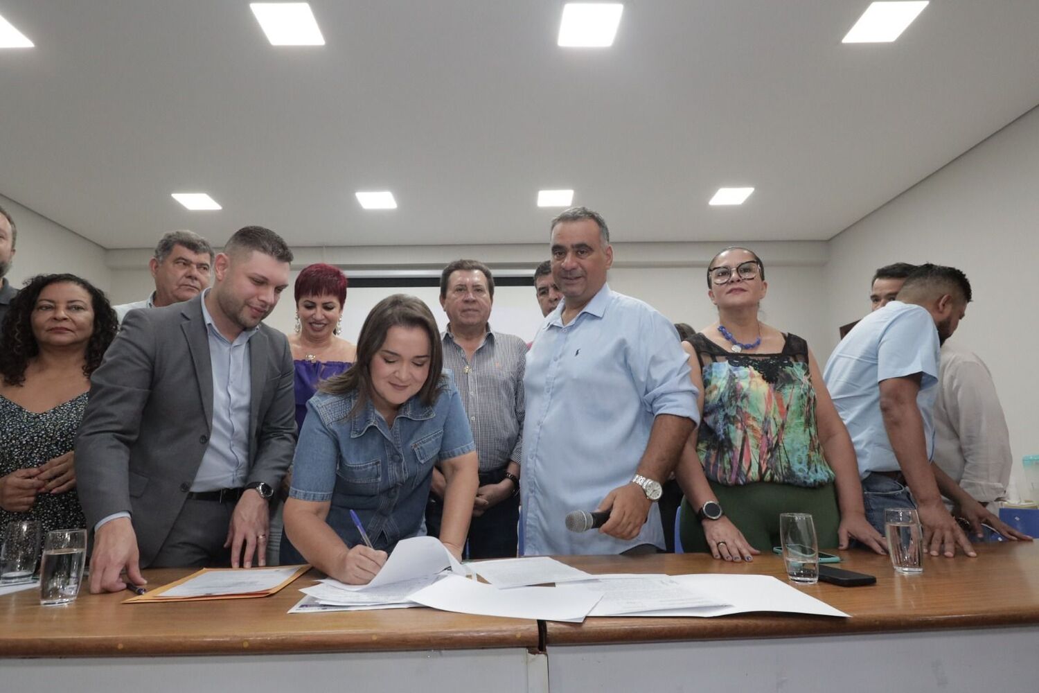 Assinatura do termo 