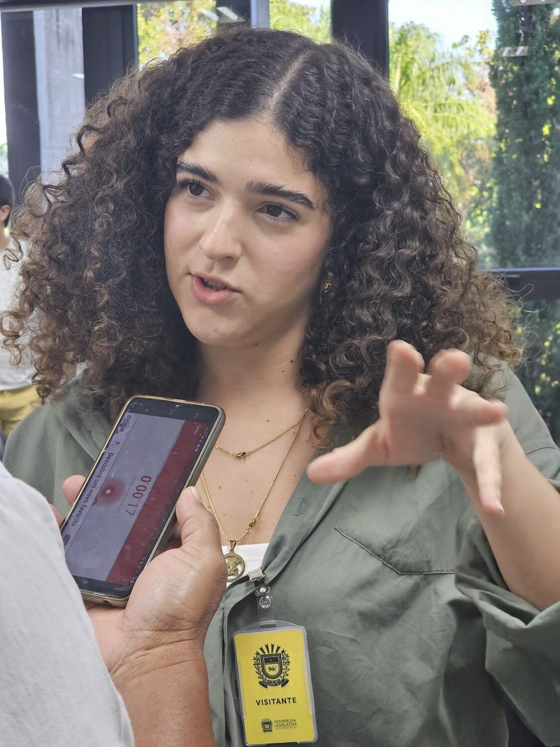 Doutoranda Larissa Fraga falou sobre o Chaco