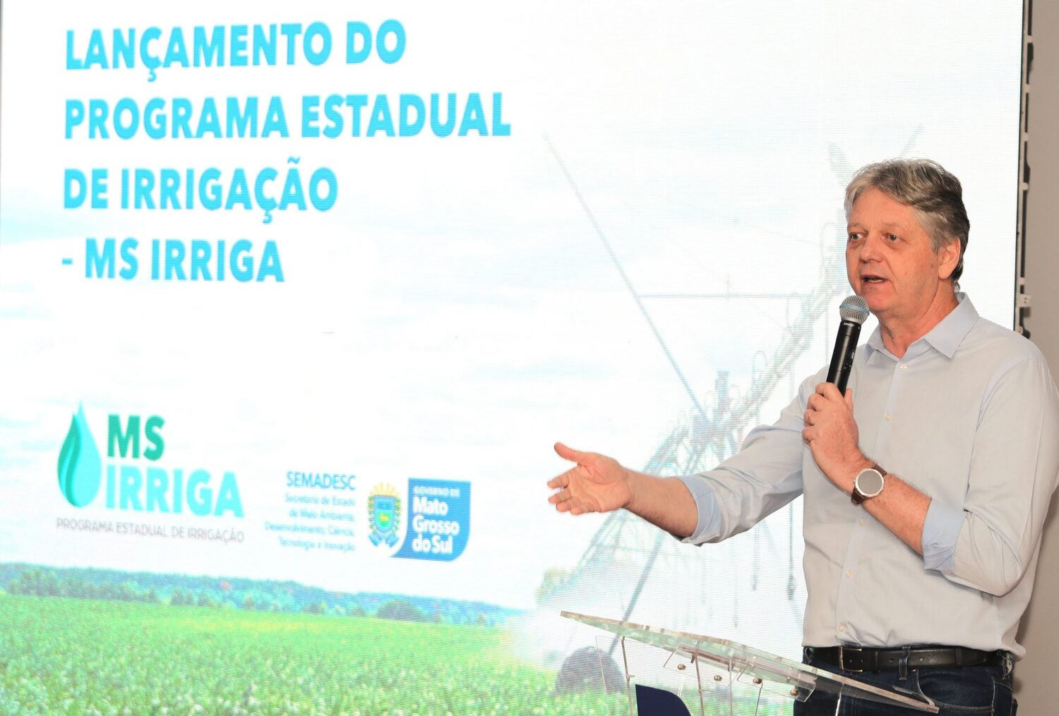 O secretário Jaime Verruck, da Semadesc
