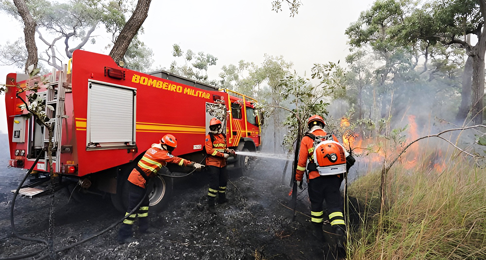 Trabalho dos militares no Pantanal