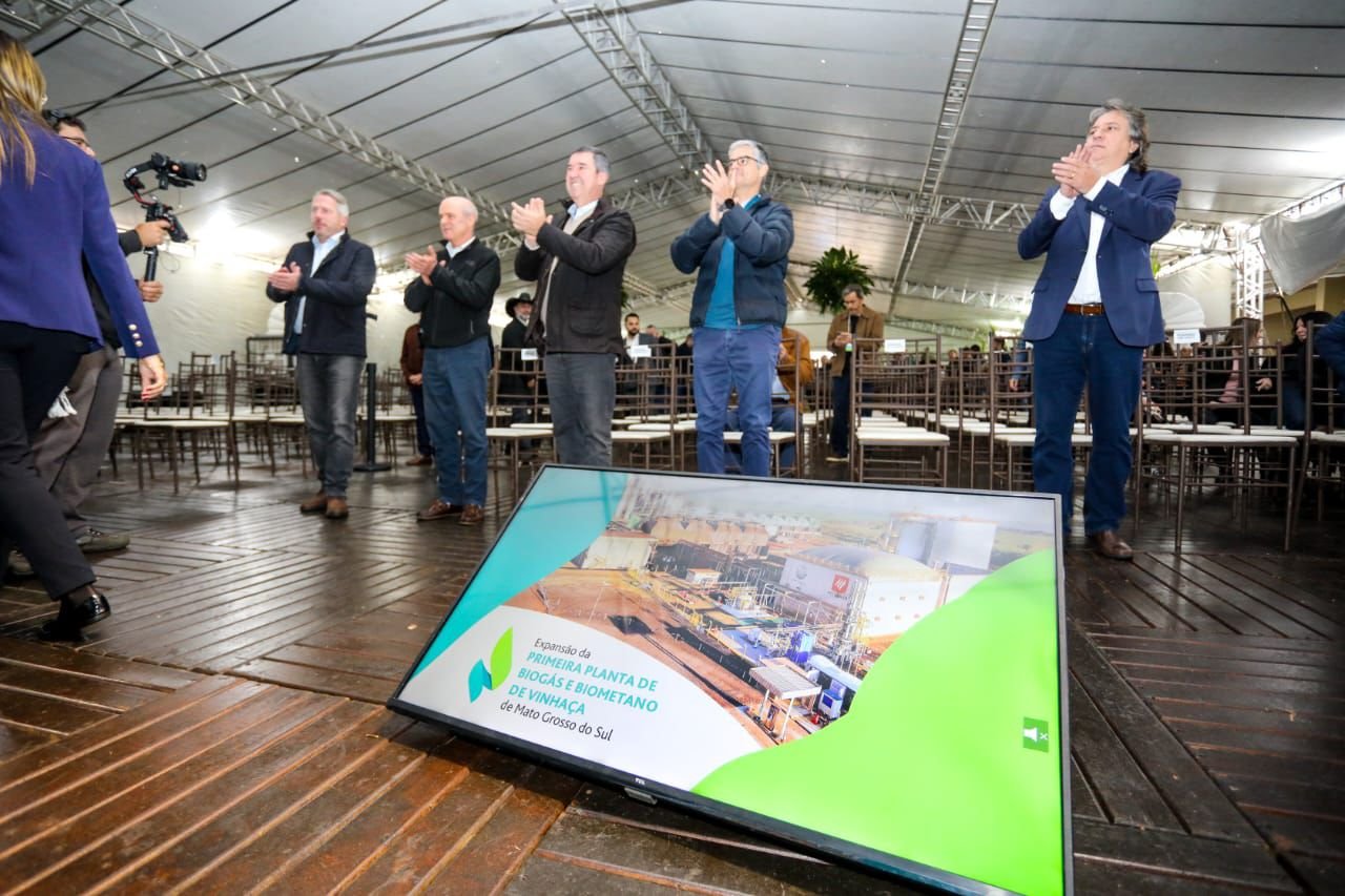 O anúncio foi feito durante o evento sediado na própria planta e contou com a presença do governador, Eduardo Riedel