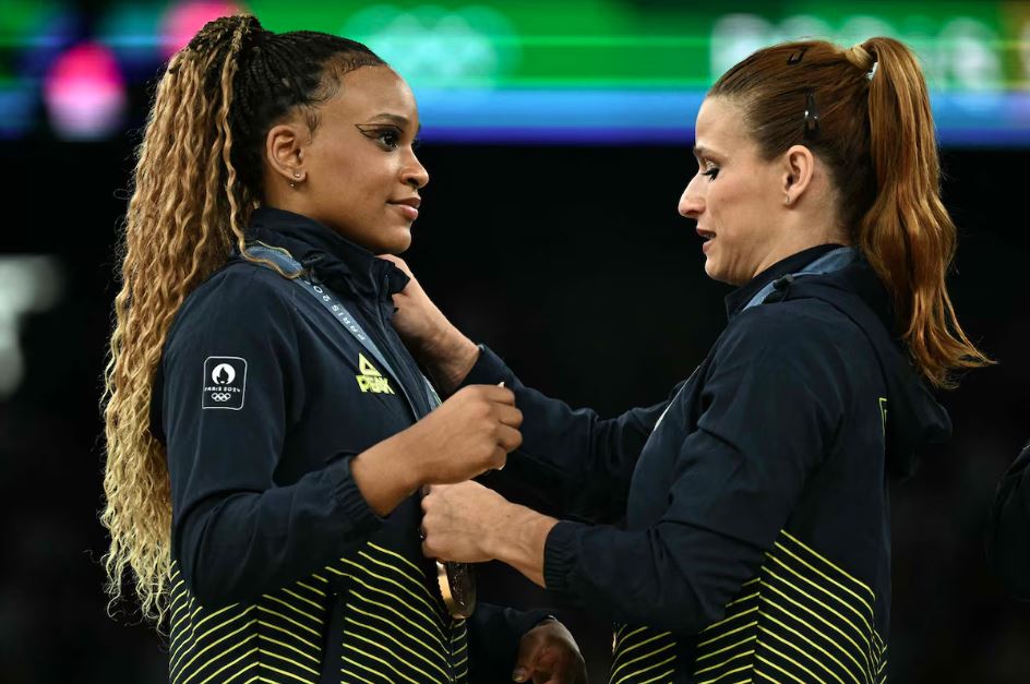 Rebeca Andrade e Jade Barbosa, lideranças da ginasta brasileira