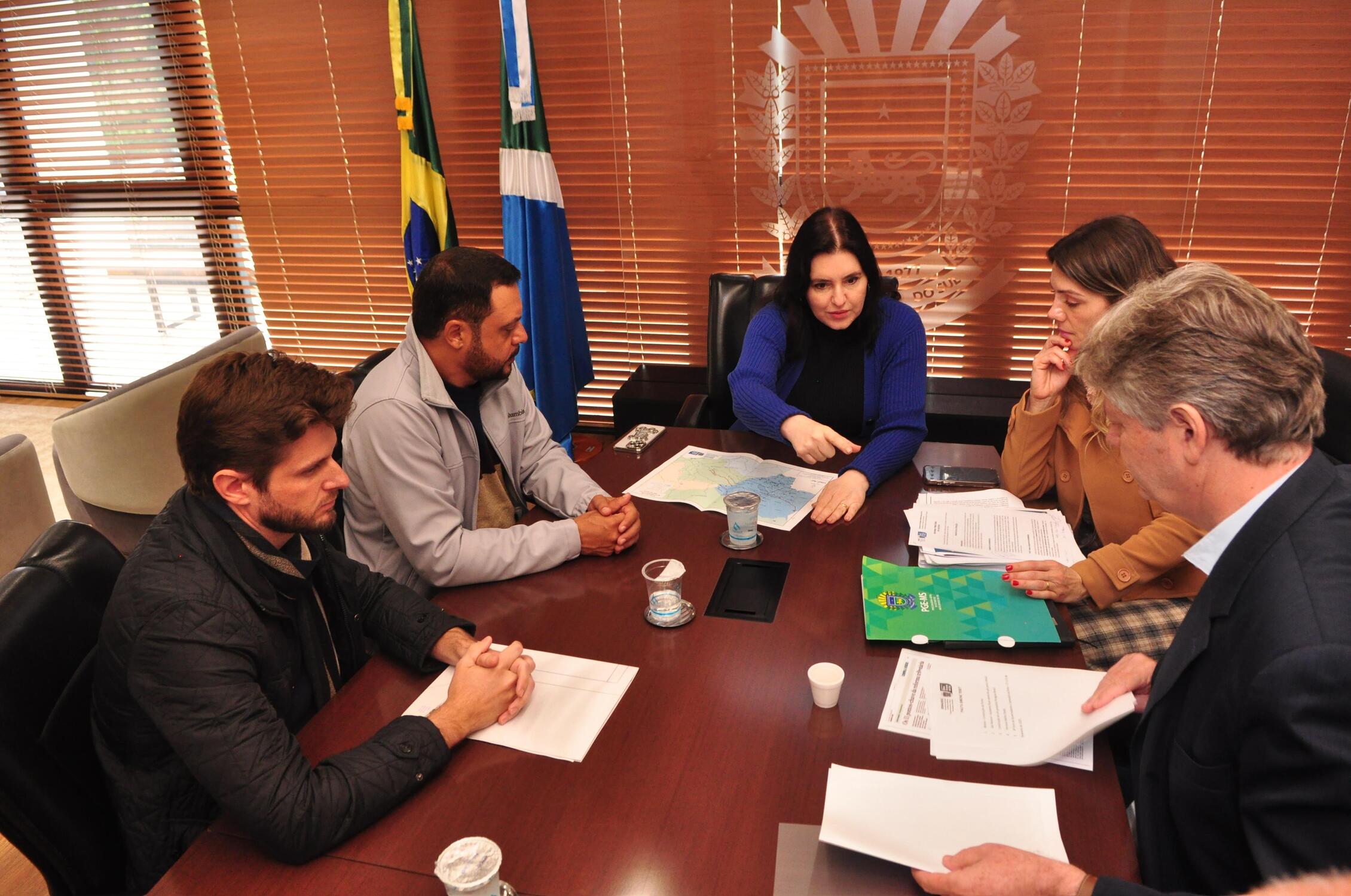 Reunião aconteceu na Governadoria