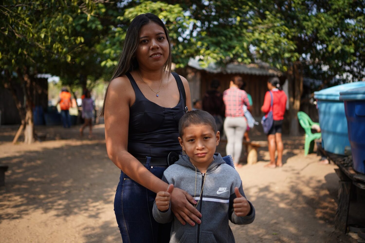 A jovem Naiara Rodrigues, de 25 anos, que trocou a vida na cidade pelo interior do Pantanal