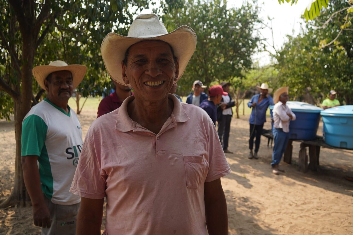 Rosalino da Costa Leite, morador da comunidade Cedrinho