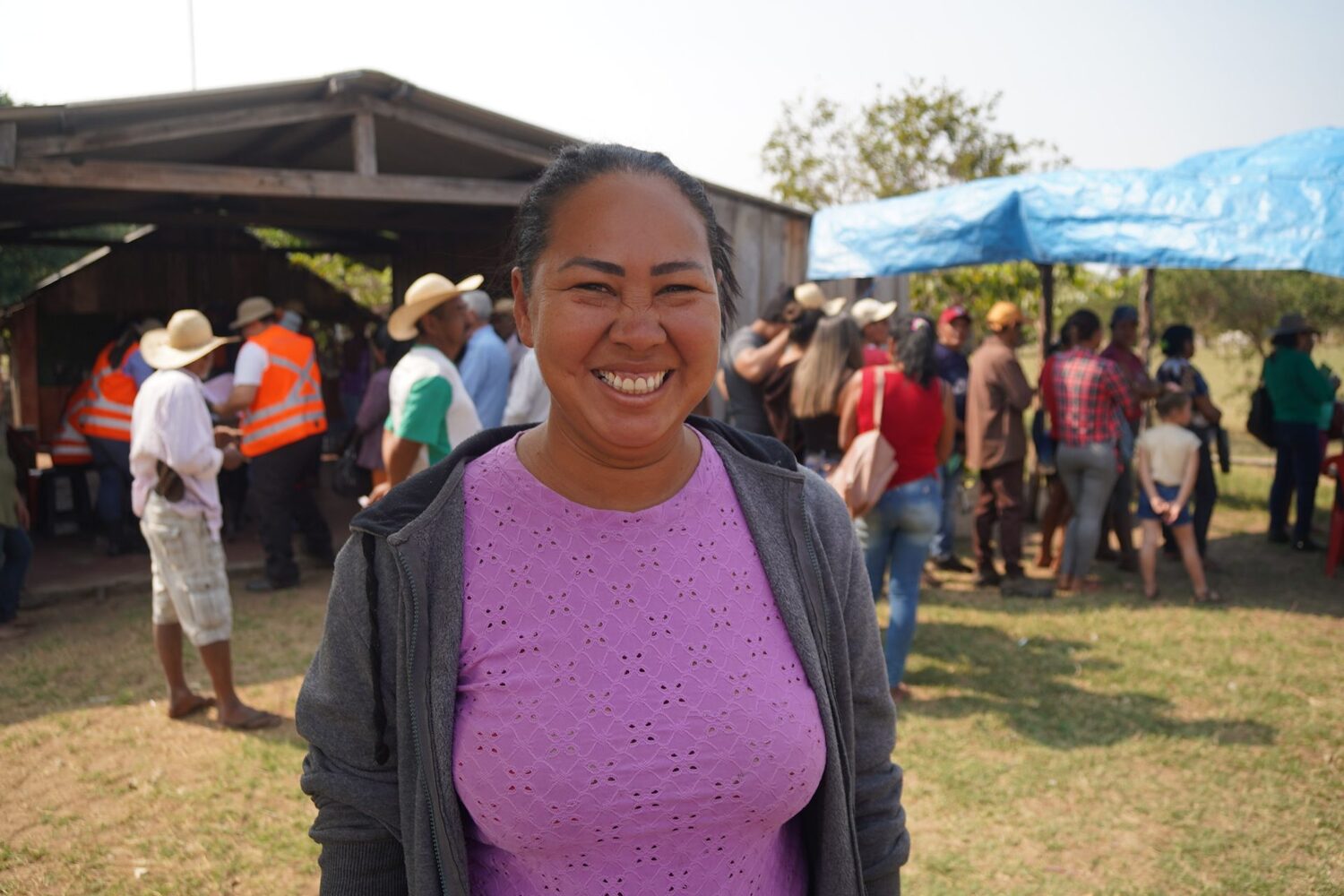Greice Estra Soares, moradora de Corixão