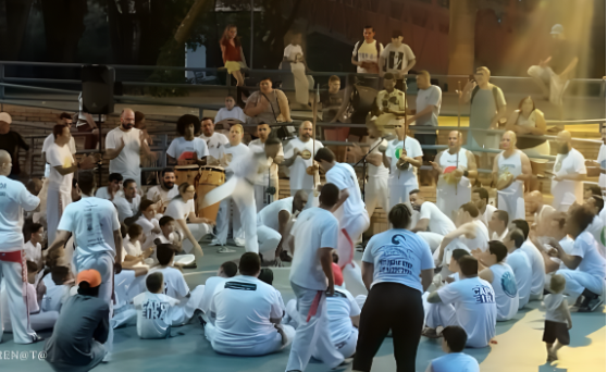 A capoeira é um esporte de mais de 400 anos