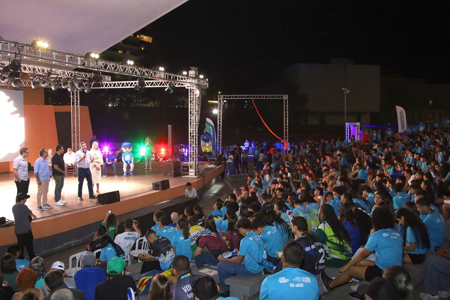 Os Jogos Escolares da Juventude de 2024 serão realizados durante o mês de agosto, tendo como sede Campo Grande.
