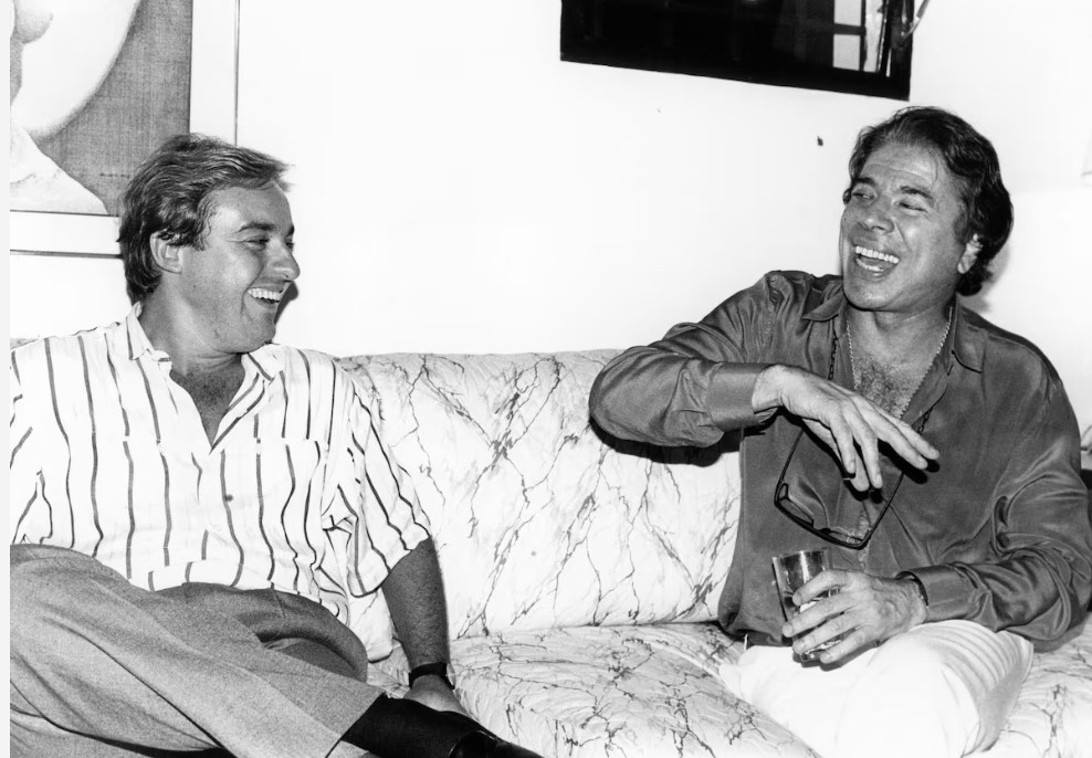 Gugu Liberatoe Silvio Santos, São Paulo, SP,11/02/1988