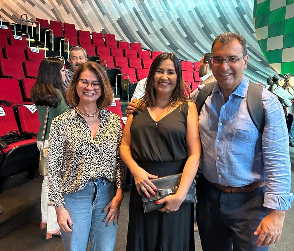 Luciene Ferreira, Eliane Flores e Thaner Castro Nogueira 