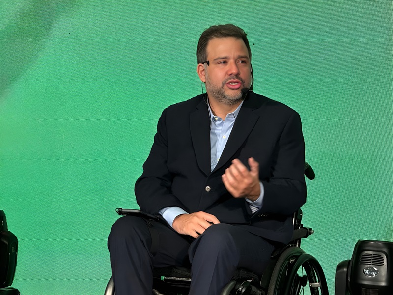 Rafael Sales, diretor-presidente do grupo ALLOS, responsável pela gestão do Shopping Campo Grande, foi o principal porta-voz do projeto de expansão.