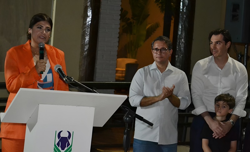 Márcia Marinho, idealizadora do Festival Internacional da Carne, fala com orgulho sobre o sucesso do evento