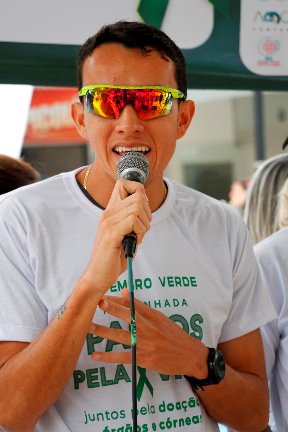Yeltsin, ouro em Paris, também participou do evento