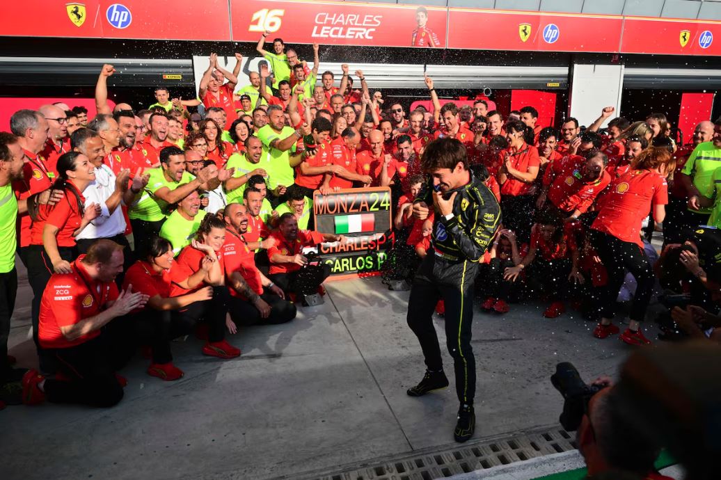 Ferrari destaca gestão de pneus após triunfo na Itália: 'Nossa grande vantagem em 2024'