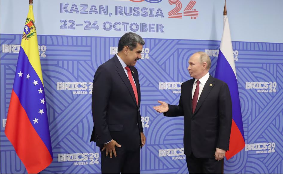 Putin teve uma reunião bilateral com o ditador venezuelano, Nicolás Maduro