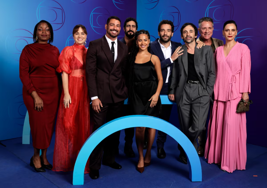 O elenco do remake de 'Vale Tudo' reunido