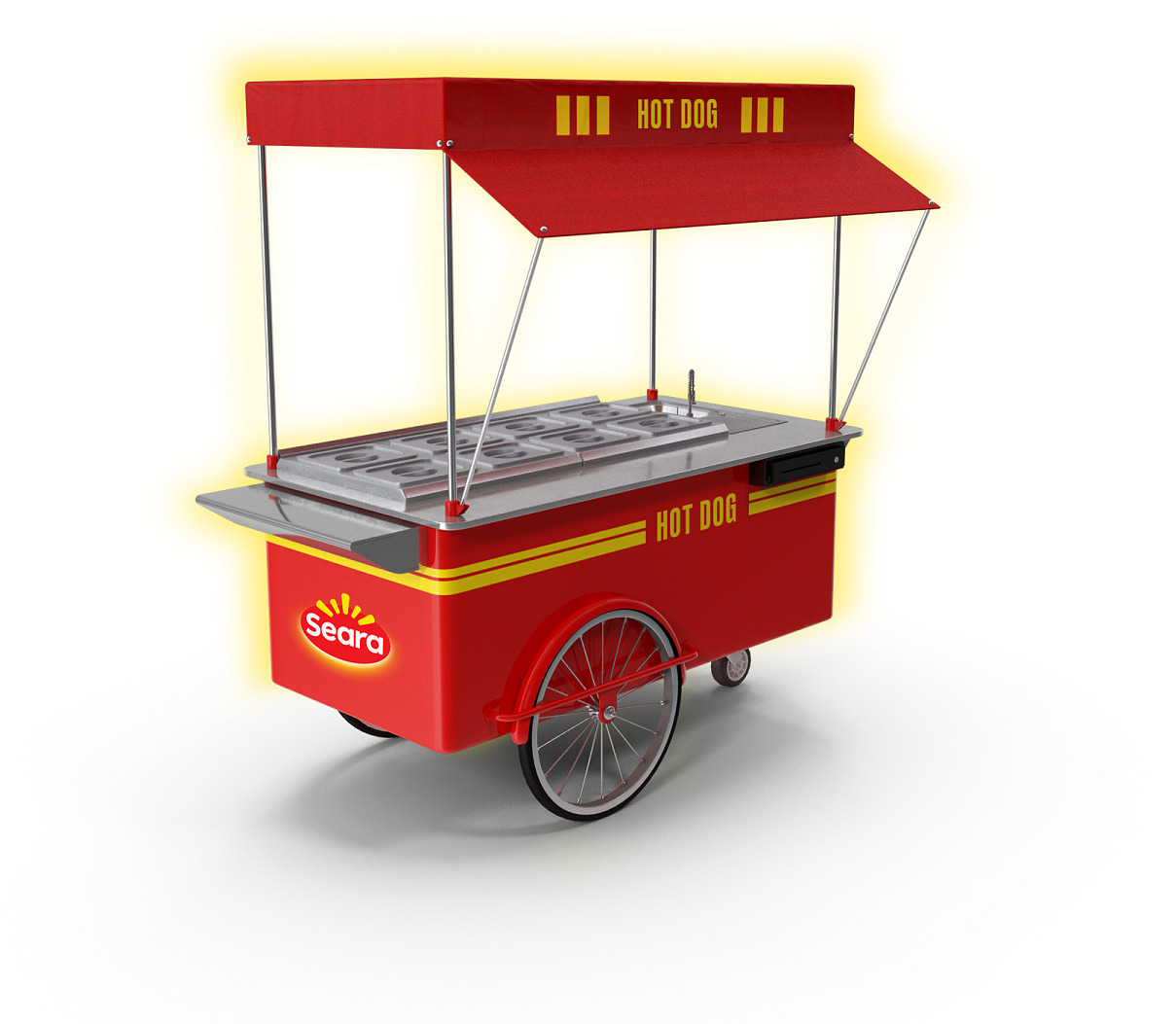 Fort Atacadista e Seara lançam promoção em Campo Grande que sorteia carrinhos de hot dog e salsichas grátis