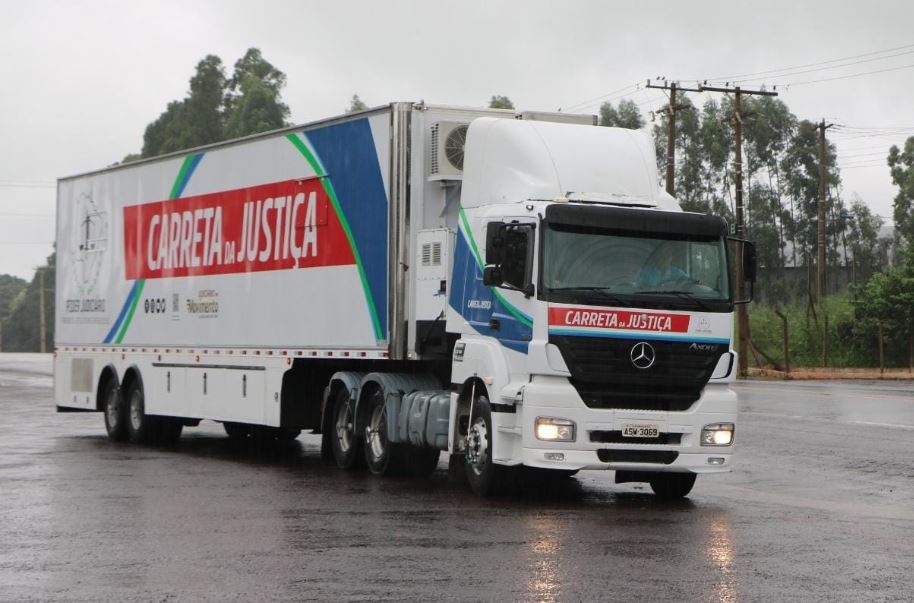 Carreta da Justiça divulga calendário das jornadas em 2025