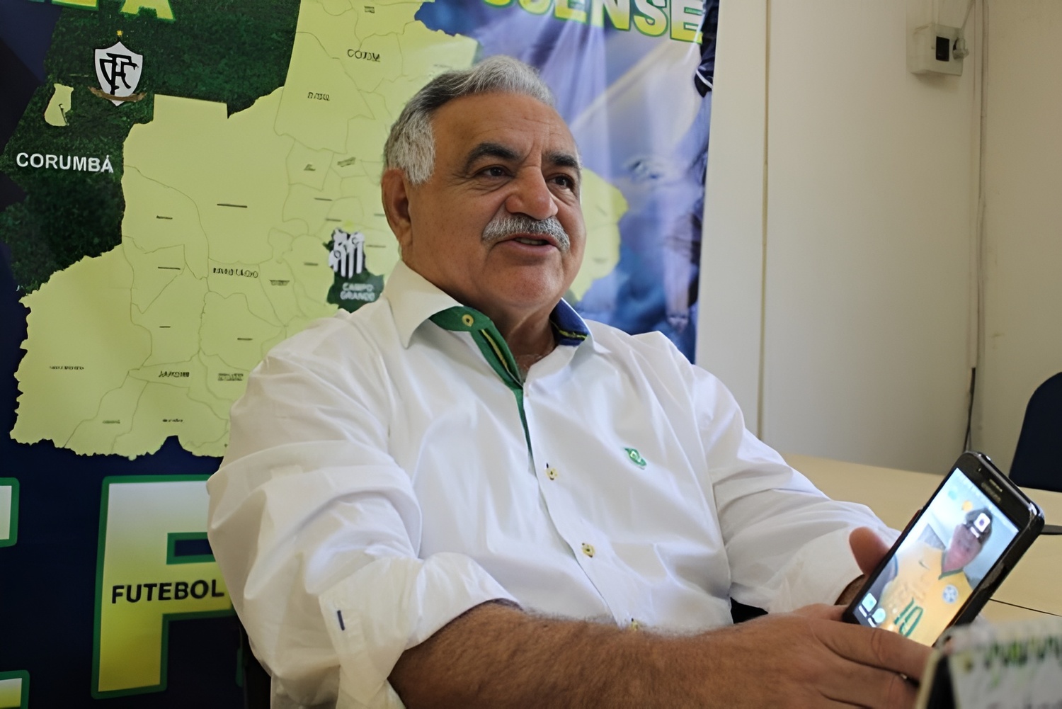 Fim de uma era: Francisco Cezário deixa presidência da Federação de Futebol de MS