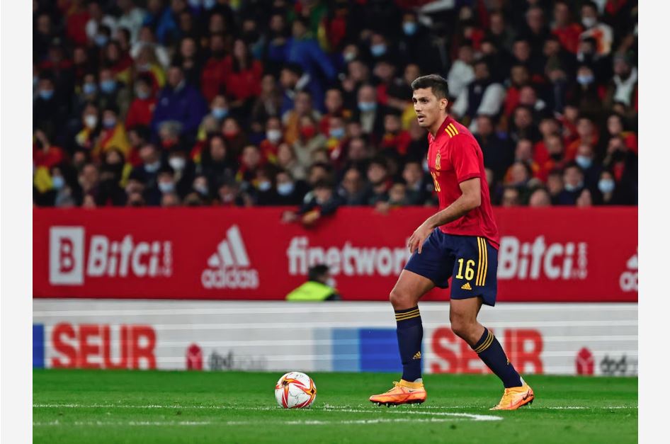 Rodri, do Real Madrid e da seleção espanhola, conquistou o título