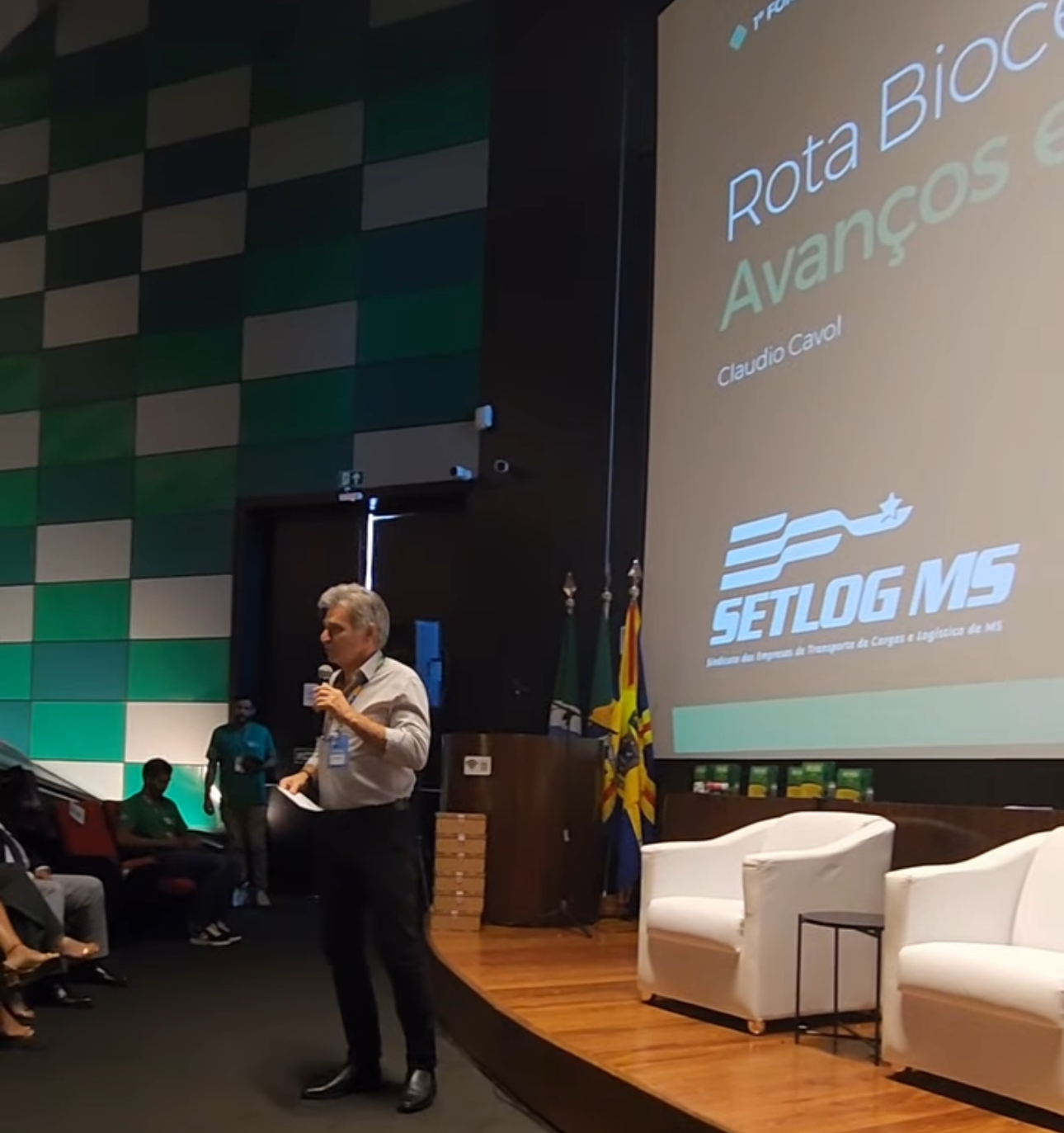Cláudio Cavol explica os desafios da Rota de Integração Latino-Americana (RILA) e a importância dessa rota para unir países e facilitar o comércio