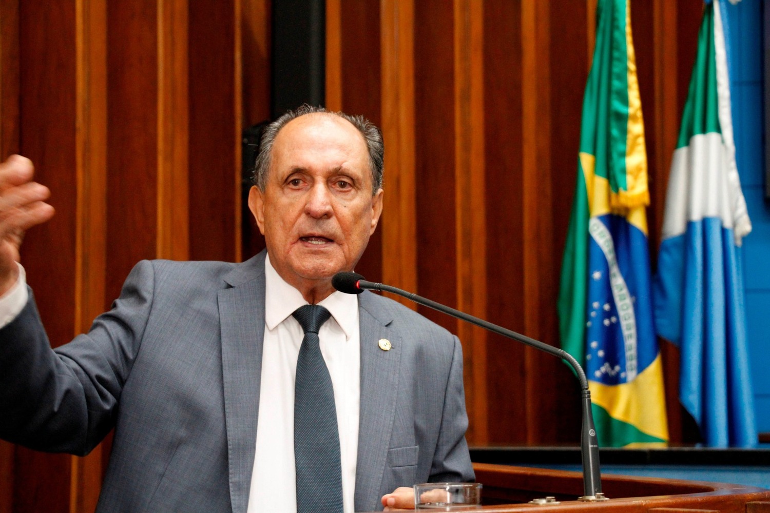 O deputado estadual Zé Teixeira reforça a necessidade do diagnóstico precoce   Foto: Luciana Nassar