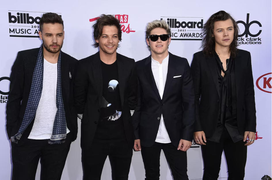 Da esquerda para a direta: Liam Payne, Louis Tomlinson, Niall Horan e Harry Styles, ex-membros da One Direction.