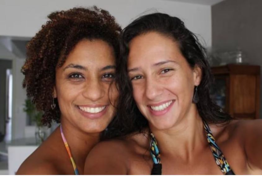 A ex-vereadora Marielle Franco e a arquiteta Mônica Benício.