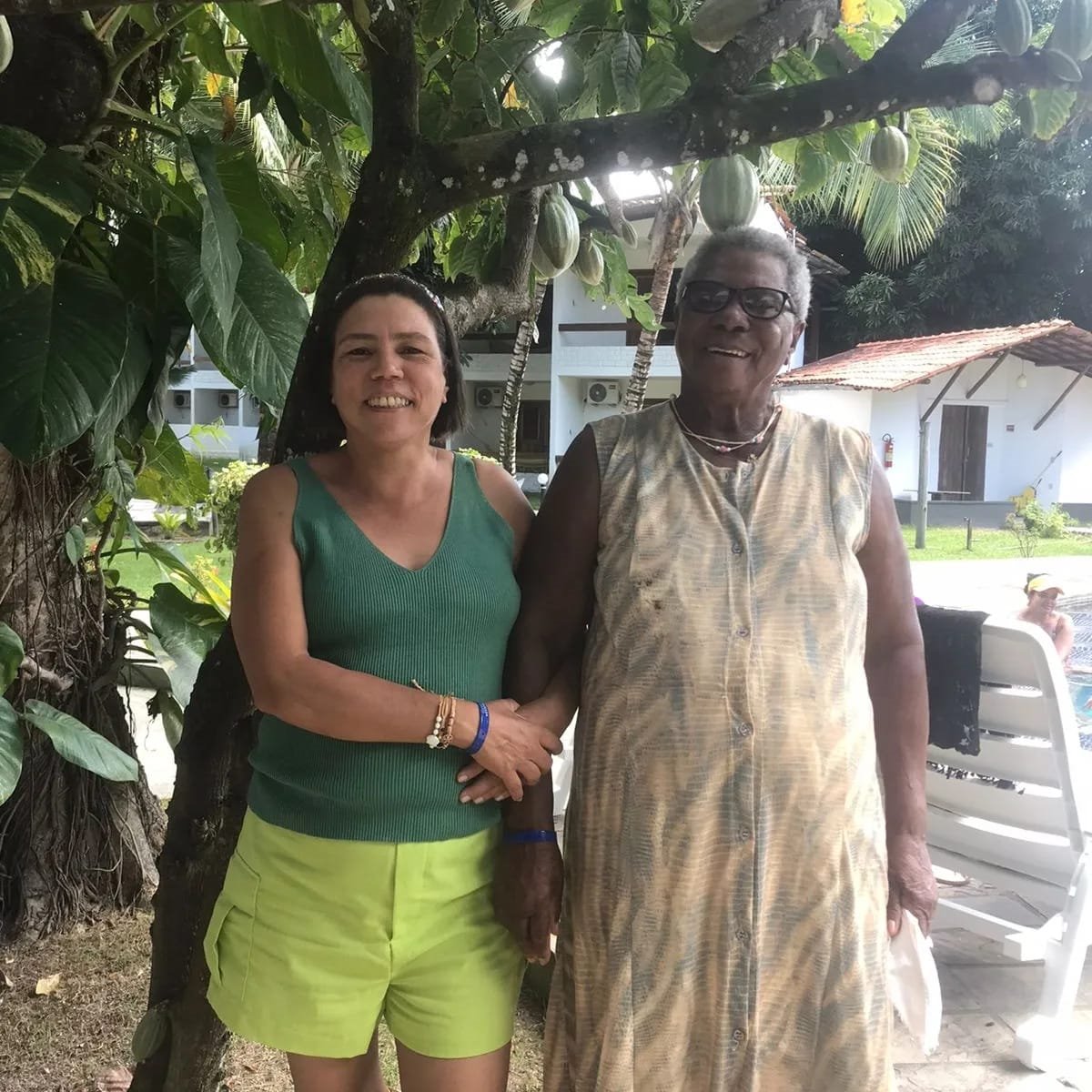 Rosilda, ao lado da mãe, disse que o Brasil ainda é profundamente desigual
