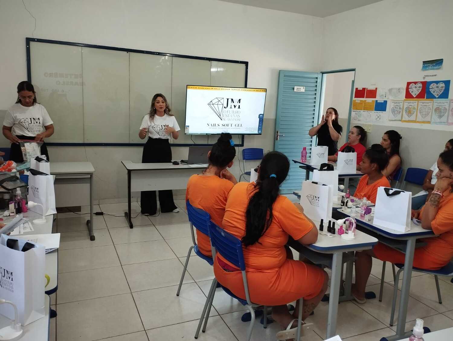 Capacitação foi articulada pelo Setor Psicossocial da unidade prisional