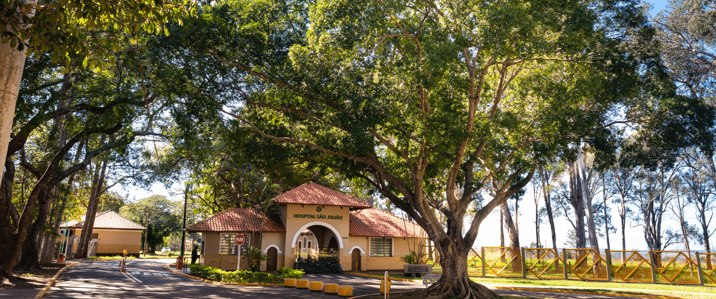 Entrada do Hospital São Julião 