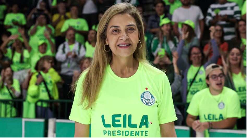 Leila Pereira é reeleita presidente do Palmeiras para o próximo triênio