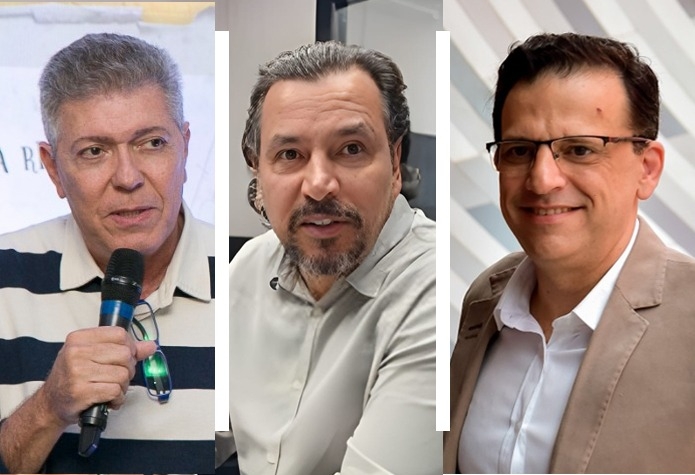 Henrique de Medeiros, Marcelo Miranda e Eduardo Mendes 