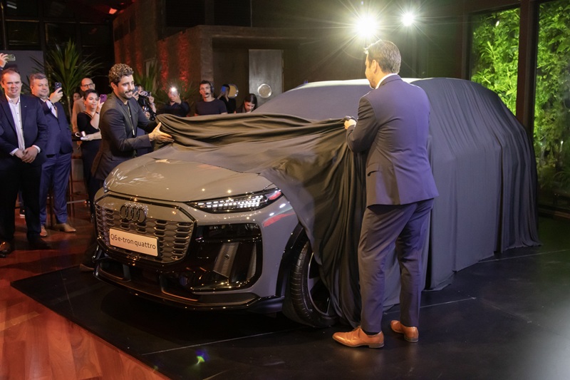 A Audi do Brasil revelou seu mais recente passo em direção ao futuro da mobilidade: o Q6 e-tron