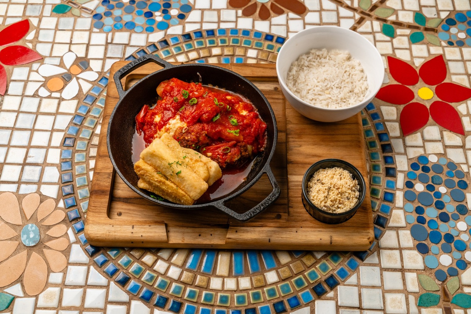 Prato serviço no Bacuri 