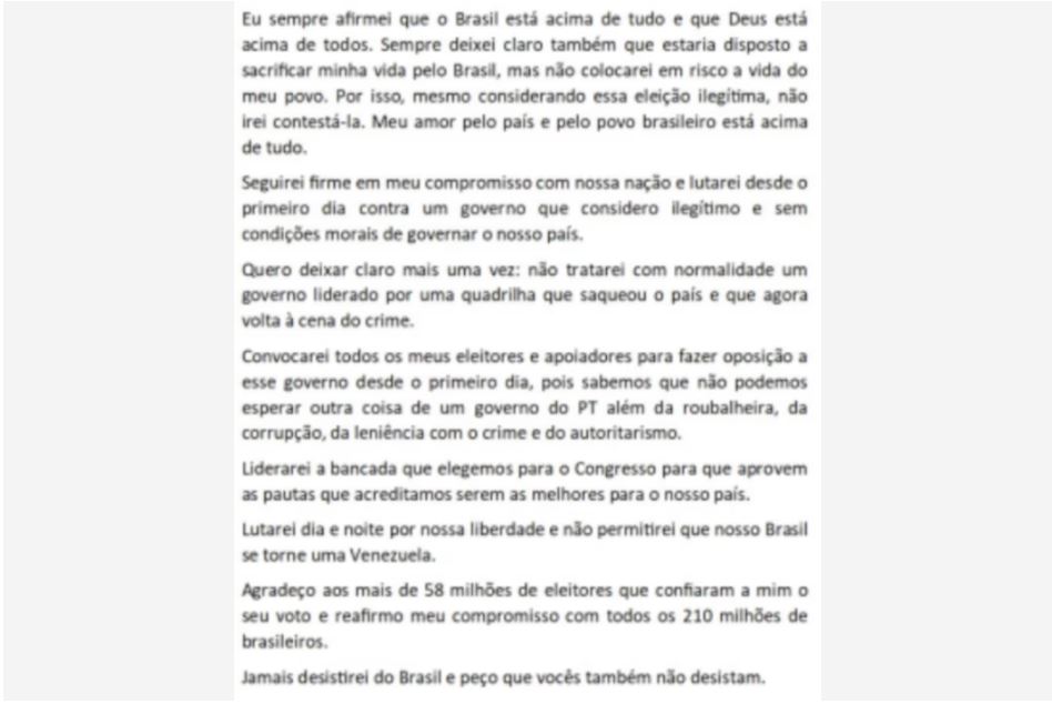 Arquivo foi encontrado pela PF em HD externo apreendido na Operação Tempus Veritatis.