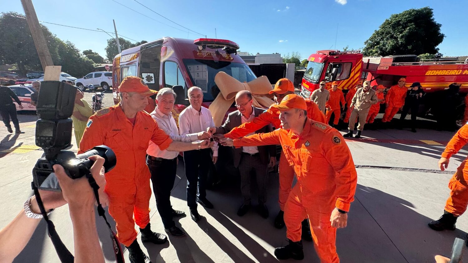 A viatura de resgate, fundamental para o atendimento de emergências, teve um custo de R$ 406,8 mil