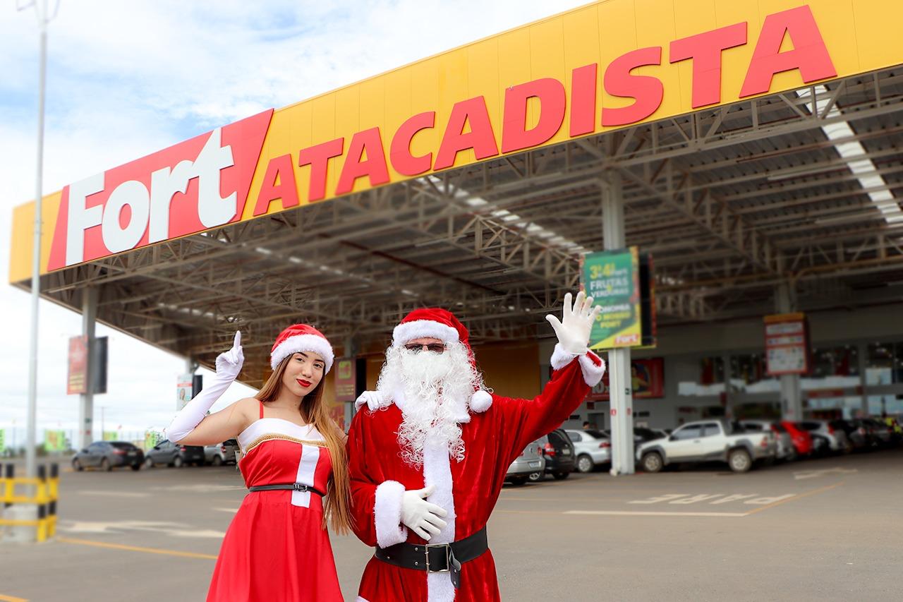 Bom Velhinho visita lojas do Fort em dezembro com eventos mágicos