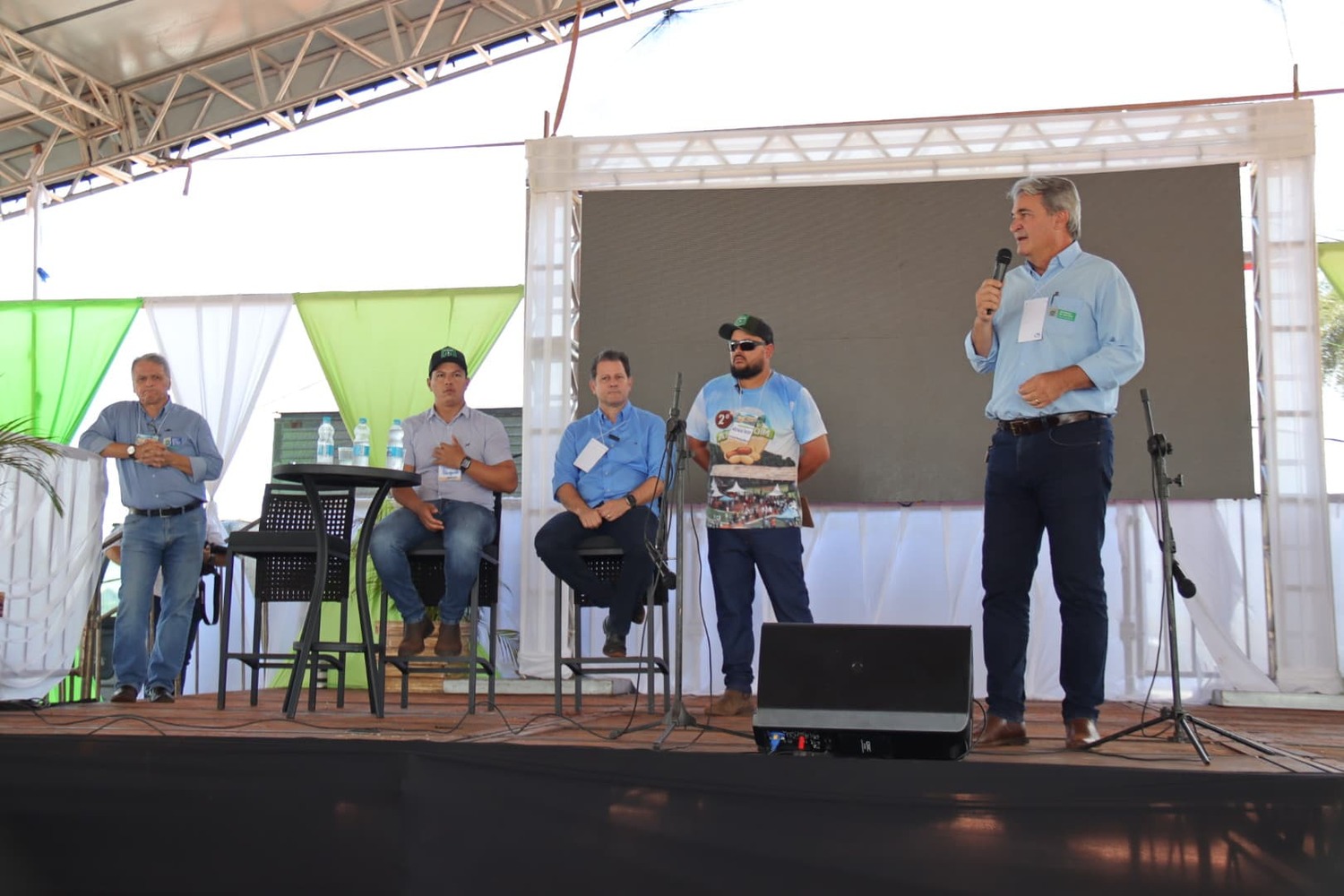 O secretário-executivo de Desenvolvimento Econômico Sustentável da Semadesc, Rogério Beretta, apresentou as ações desenvolvidas pela administração estadual (Foto: Mairinco de Pauda/Semadesc)