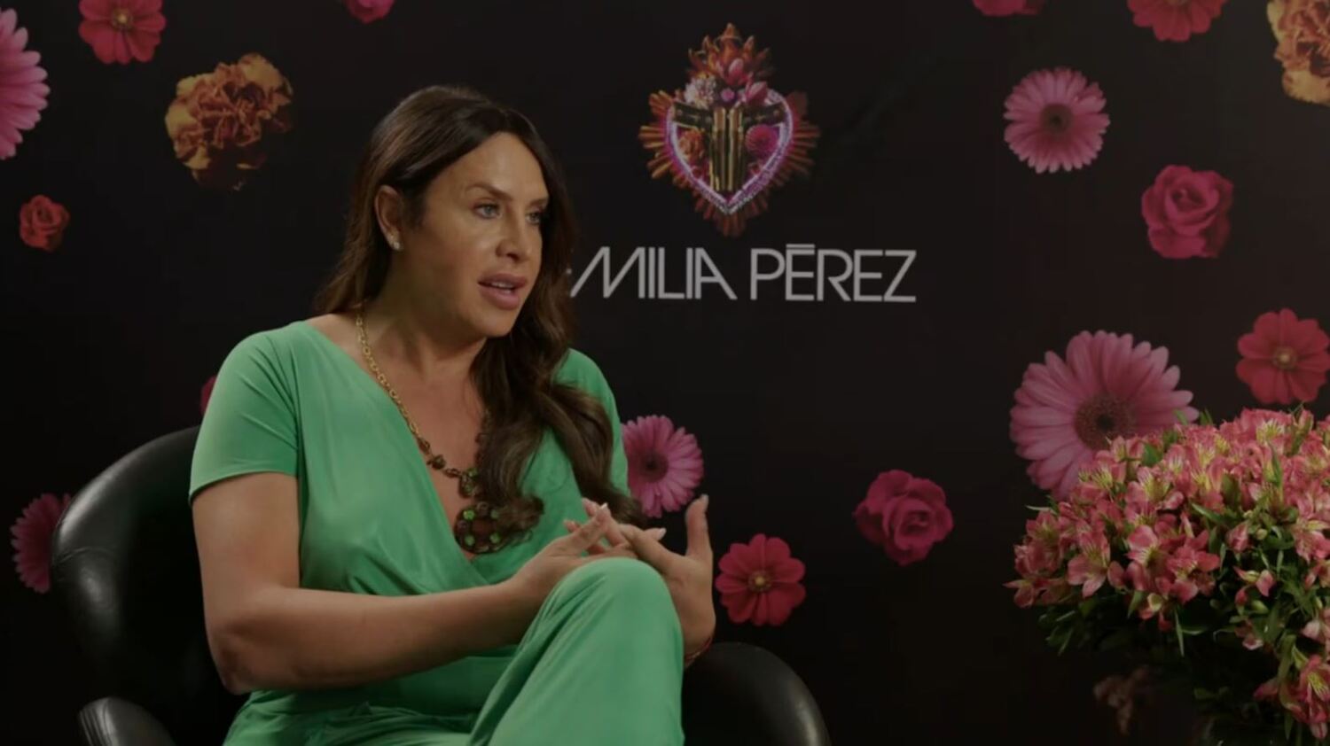 Karla Sofía Gascón, estrela de 'Emilia Pérez', concede entrevista ao 'Estadão' em hotel em São Paulo