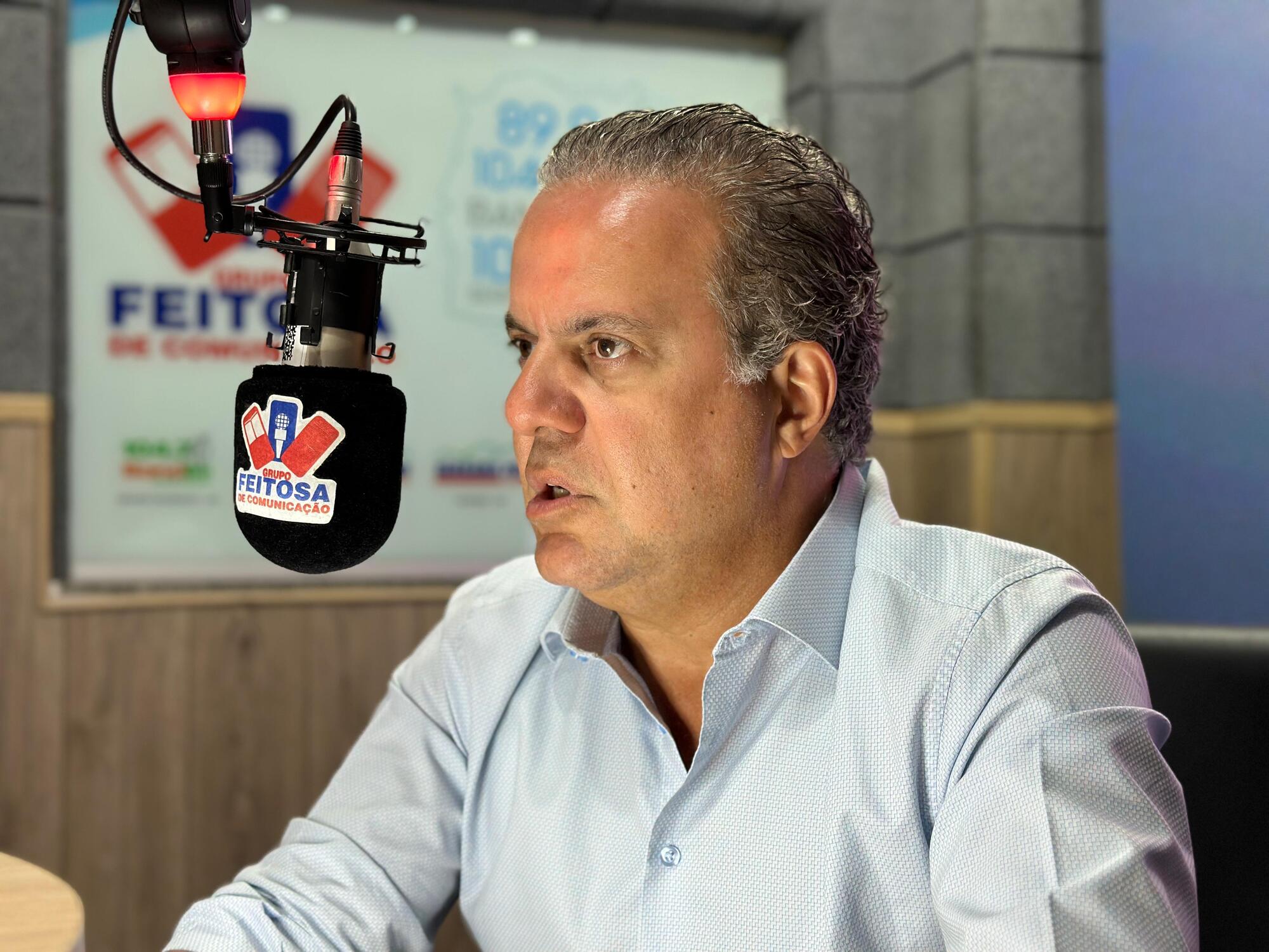 Ricardo Ayache, diretor-presidente da Caixa de Assistência dos Servidores do Estado de Mato Grosso do Sul (Cassems), participou do programa Giro Estadual de Notícias