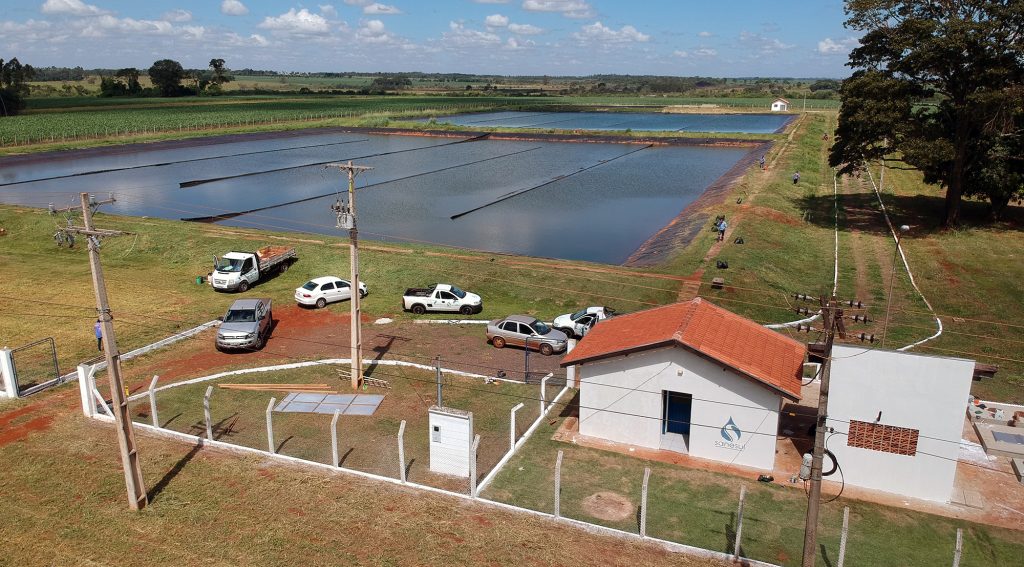 Estação de Tratamento de Esgoto em Douradina