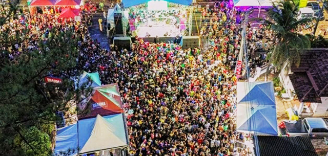 Foliões do Carnaval em Campo Grande