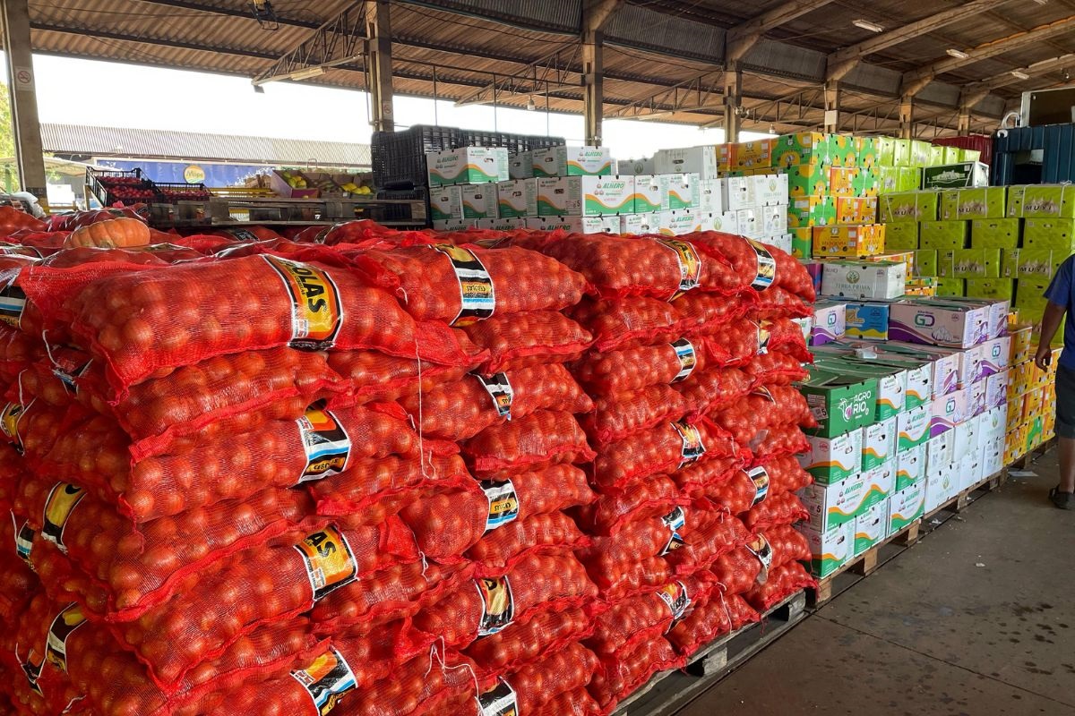 Com 216 mil toneladas de hortigranjeiros comercializados, CEASA reafirma importância na economia de MS
