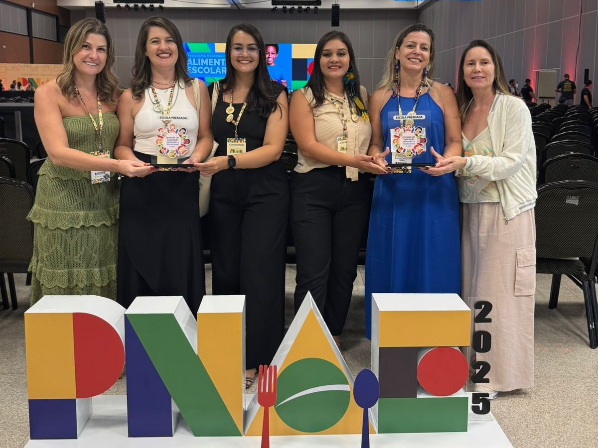 Nutricionistas da SED premiadas no PNAE 